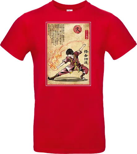 Fire nation master woodblock
