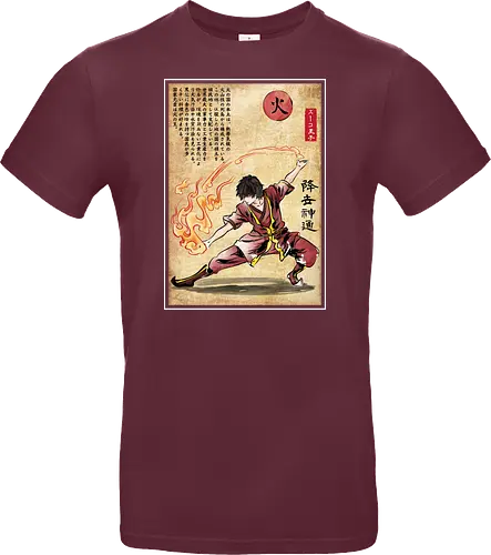 Fire nation master woodblock