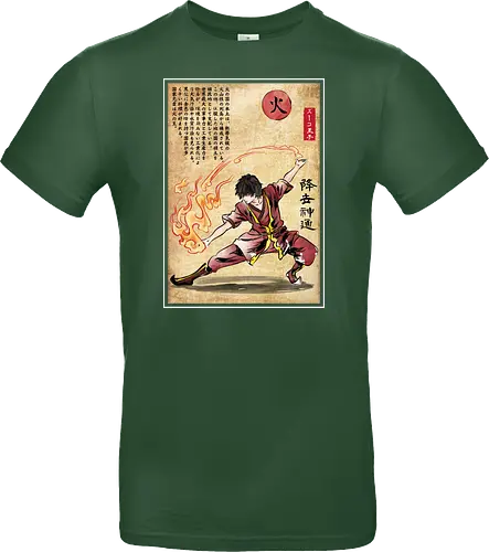 Fire nation master woodblock