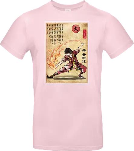 Fire nation master woodblock