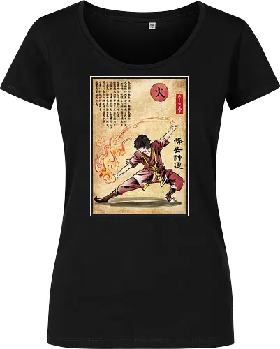 Fire nation master woodblock