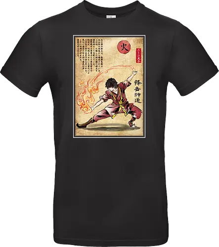 Fire nation master woodblock