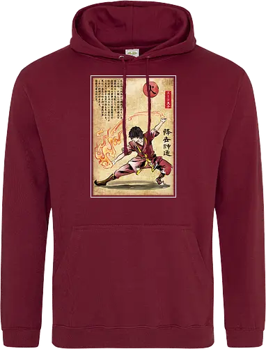 Fire nation master woodblock