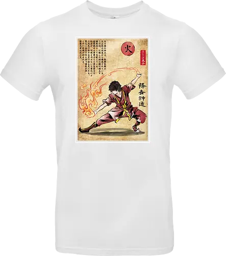 Fire nation master woodblock