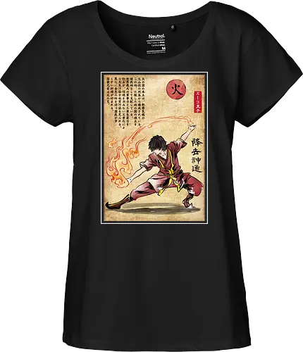 Fire nation master woodblock