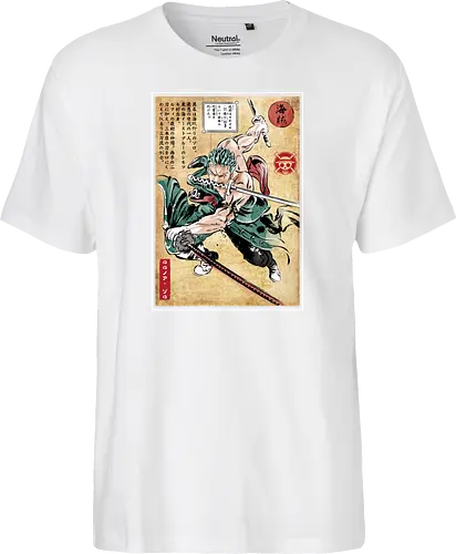 Pirate hunter woodblock