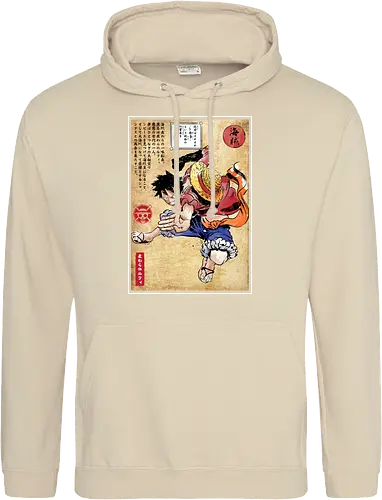 Straw hat captain woodblock