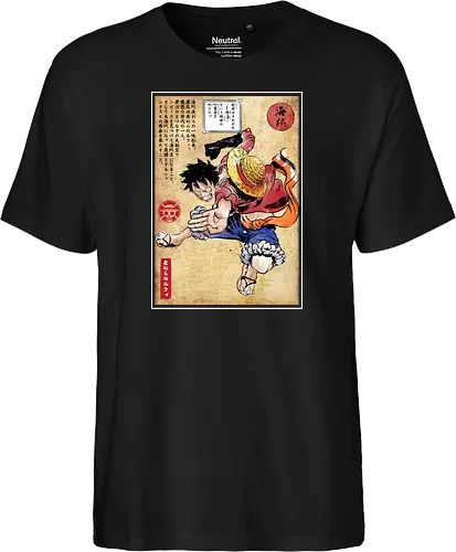 Straw hat captain woodblock