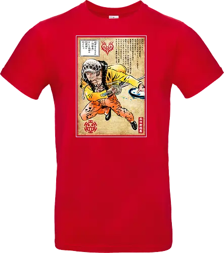 Surgeon of death woodblock