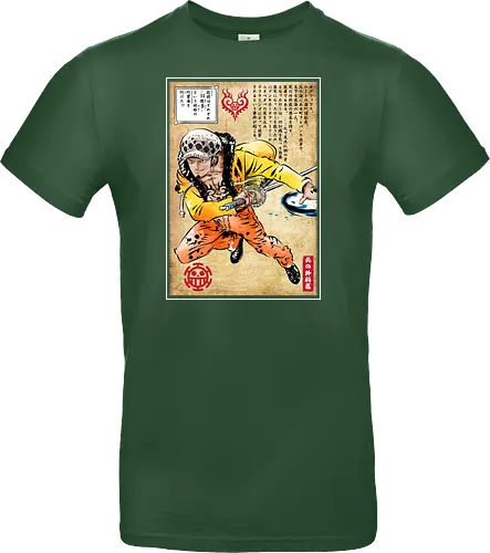 Surgeon of death woodblock