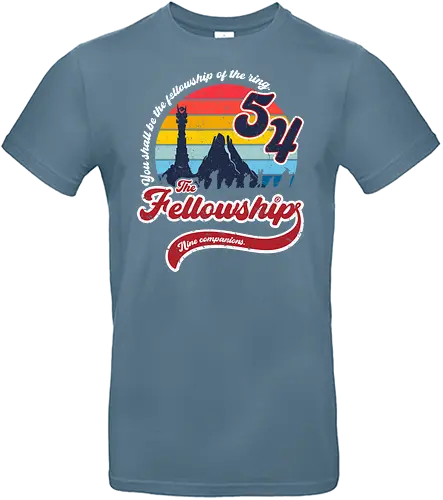 Nine companions - Fellowship, ring, fantasy - Standard T-Shirt