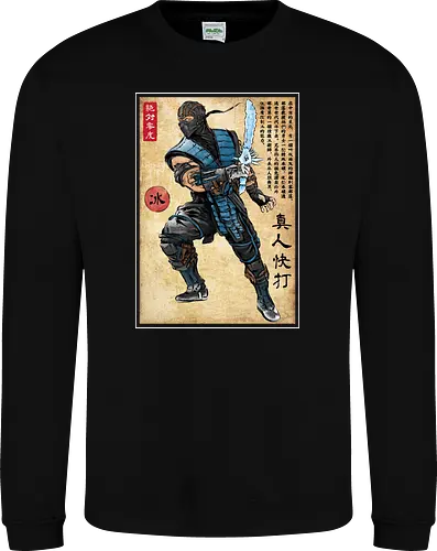 Ice warrior woodblock