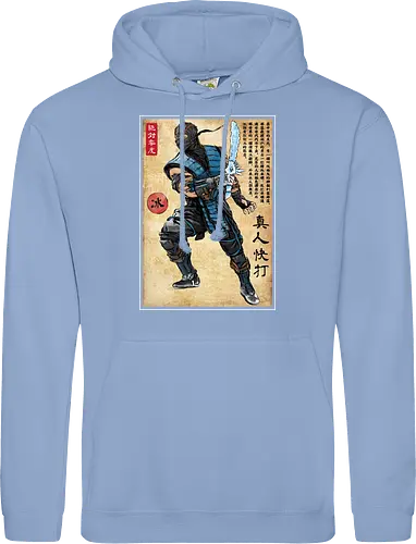 Ice warrior woodblock