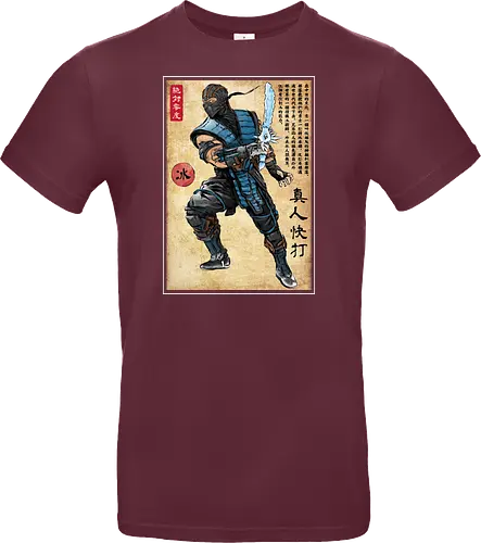 Ice warrior woodblock