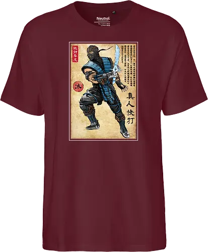 Ice warrior woodblock