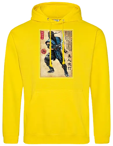 Ice warrior woodblock