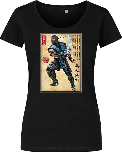Ice warrior woodblock