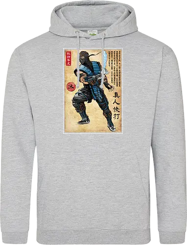 Ice warrior woodblock