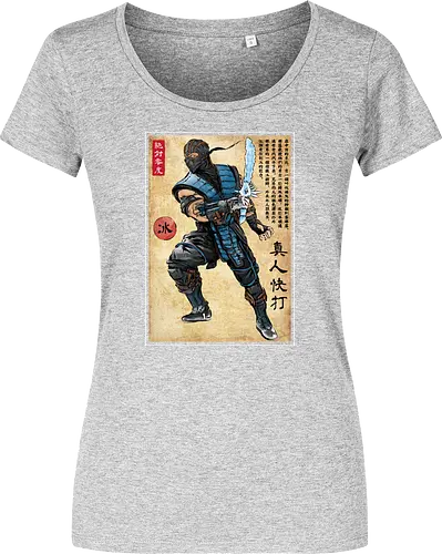 Ice warrior woodblock
