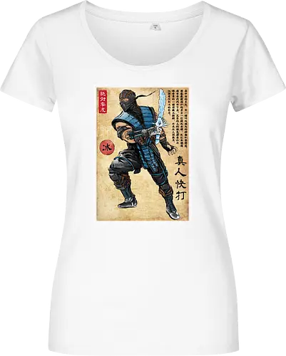 Ice warrior woodblock