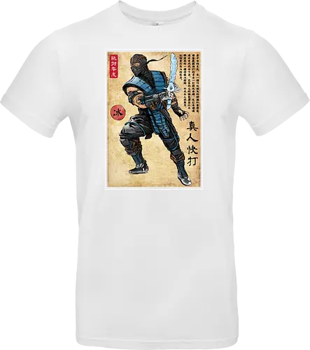 Ice warrior woodblock