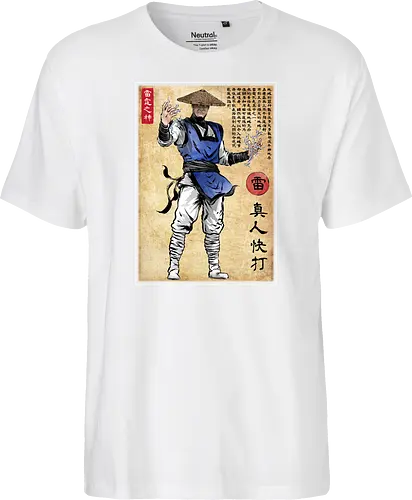 Thunder god woodblock