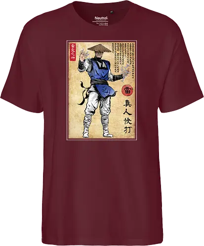 Thunder god woodblock