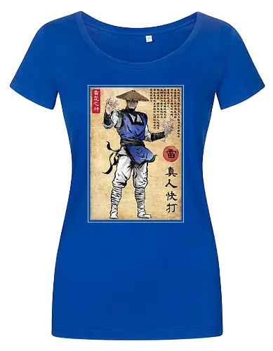 Thunder god woodblock