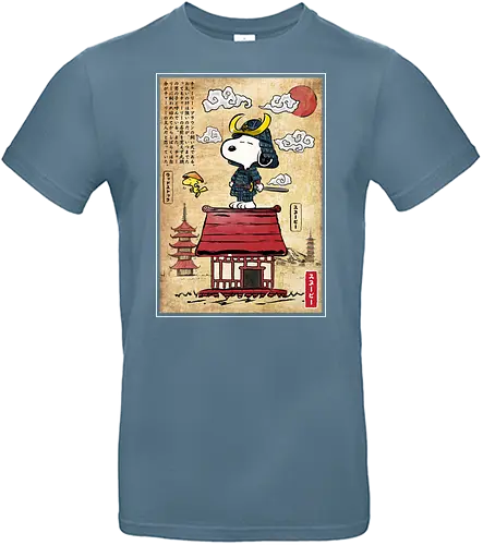 Beagle in Japan - dog, hund, yellow - Standard T-Shirt