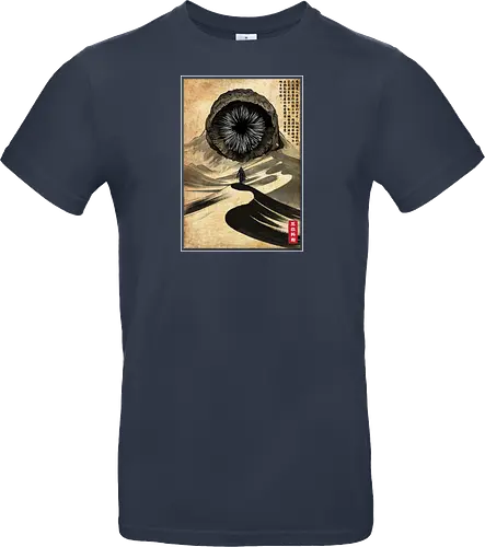 Dune woodblock
