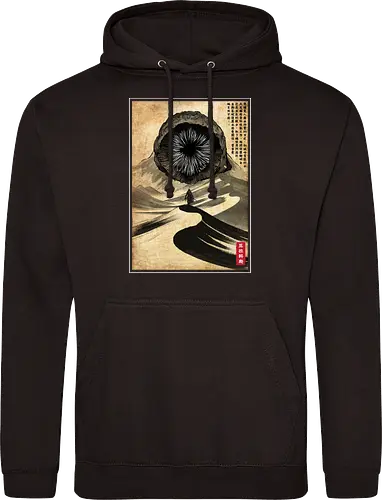 Dune woodblock