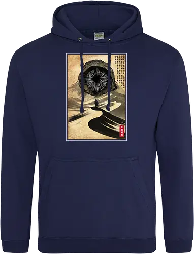 Dune woodblock
