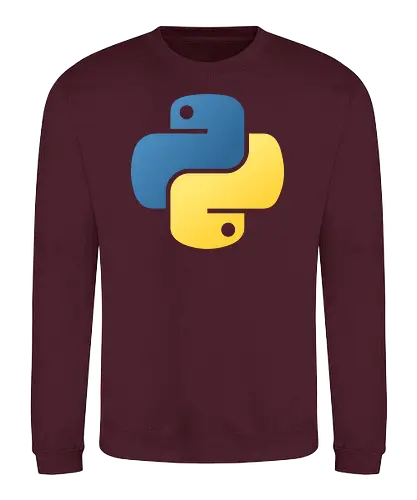 Python Icon - python, programmiersprache, it, itler, programmer, dev-ops, developer, coding, hacker - Sweatshirt
