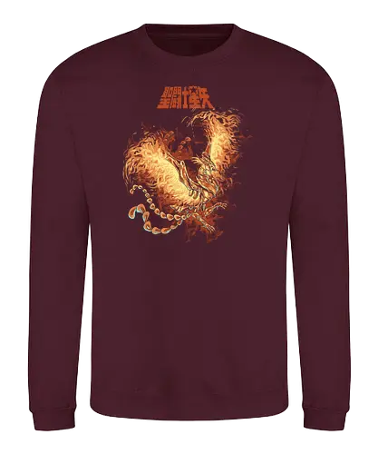 Divine Phoenix - saint seiya, phoenix, ikki, anime, sentai, mythologie - Sweatshirt