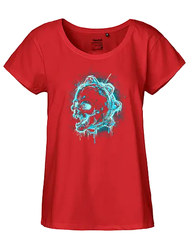 Skull of war - gow, skull, schädel, shooter, gaming, consolegaming, grs of war - Fairtrade Girl Shirt