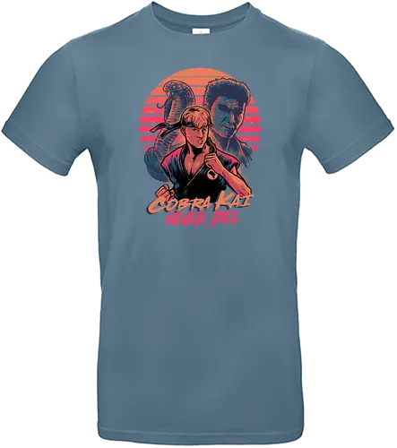 Never Dies - cobra, kai, karate, retro, 80s - Standard T-Shirt