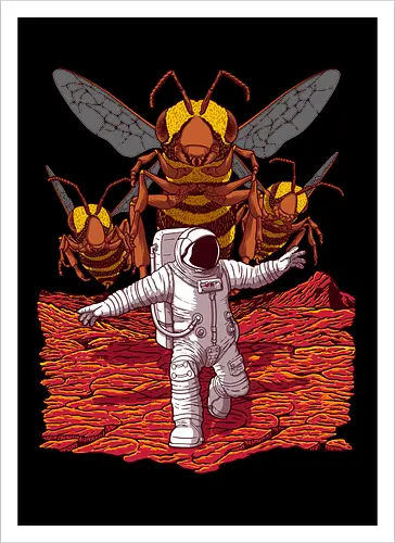 Killer Bees on Mars