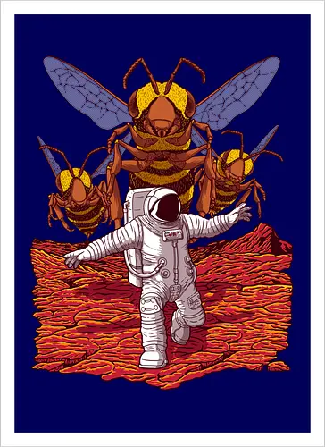 Killer Bees on Mars