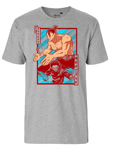 Jujutsu Brothers - jujutsu, kaisen, yuji, aoi, brothers - Fairtrade T-Shirt