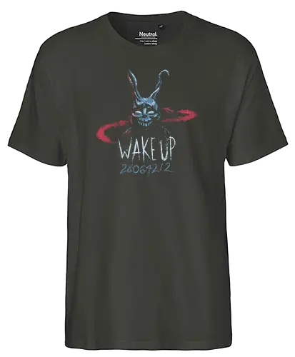 Wake up - frank, Donnie - Fairtrade T-Shirt