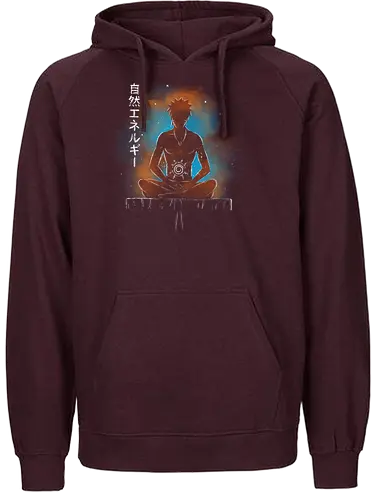 Senjutsu Power - japan, anime, manga, chakra, sen, sen-jutsu, natur - Fairtrade Hoodie
