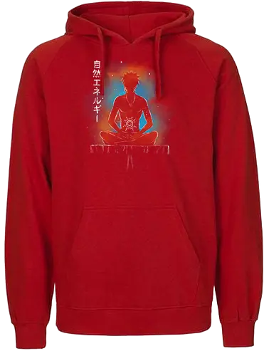 Senjutsu Power - japan, anime, manga, chakra, sen, sen-jutsu, natur - Fairtrade Hoodie