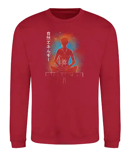 Senjutsu Power - japan, anime, manga, chakra, sen, sen-jutsu, natur - Sweatshirt