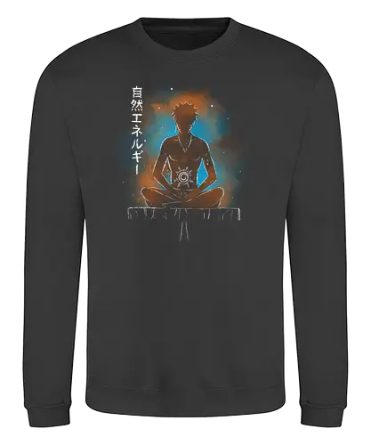 Senjutsu Power - japan, anime, manga, chakra, sen, sen-jutsu, natur - Sweatshirt