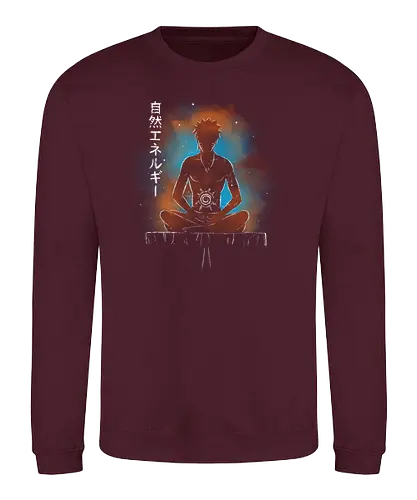 Senjutsu Power - japan, anime, manga, chakra, sen, sen-jutsu, natur - Sweatshirt