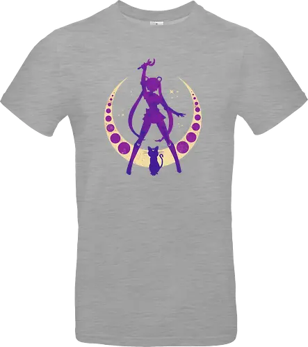 Champion of Justice - sailor, moon, cat, bunny, girl, moonstone, anime, manga, tuxedo - Standard T-Shirt