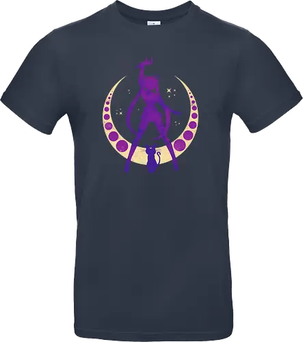 Champion of Justice - sailor, moon, cat, bunny, girl, moonstone, anime, manga, tuxedo - Standard T-Shirt