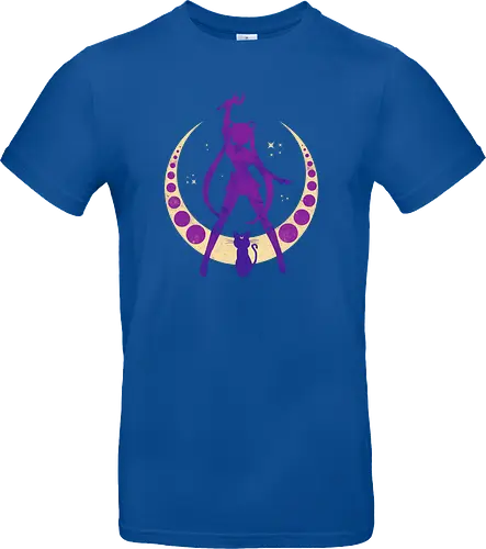 Champion of Justice - sailor, moon, cat, bunny, girl, moonstone, anime, manga, tuxedo - Standard T-Shirt