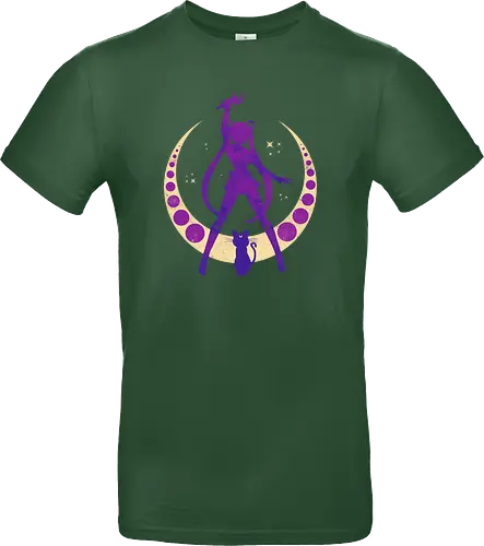 Champion of Justice - sailor, moon, cat, bunny, girl, moonstone, anime, manga, tuxedo - Standard T-Shirt