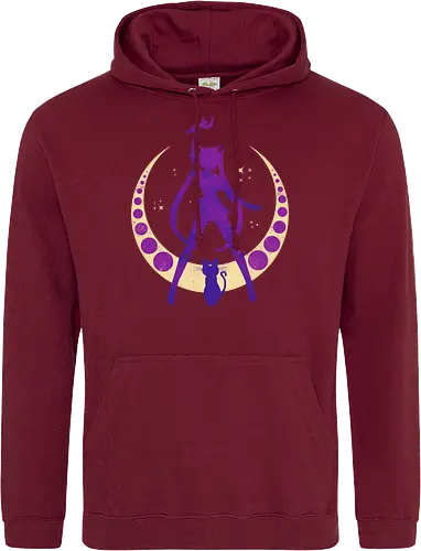 Champion of Justice - sailor, moon, cat, bunny, girl, moonstone, anime, manga, tuxedo - Standard Hoodie